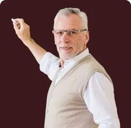 Professor dando aula