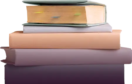 Livros empilhados