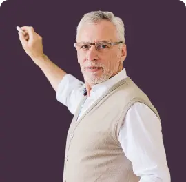 Professor dando aula
